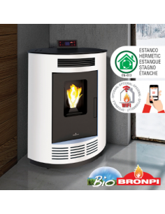 ESTUFA DE PELLET NINA 9 KW...