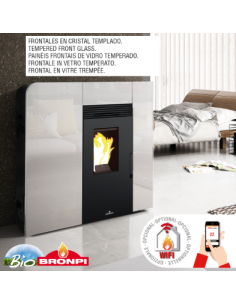 ESTUFA DE PELLET CLEO 12 KW...