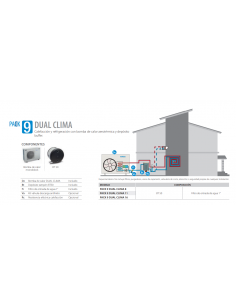 PACK 9 DUAL CLIMA 9 KW