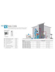 PACK 10 DUAL CLIMA 12 KW 200 L